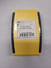 Hammond 1553BYLBKBATYellow Soft Side Excludes Battery clip and Belt Clip