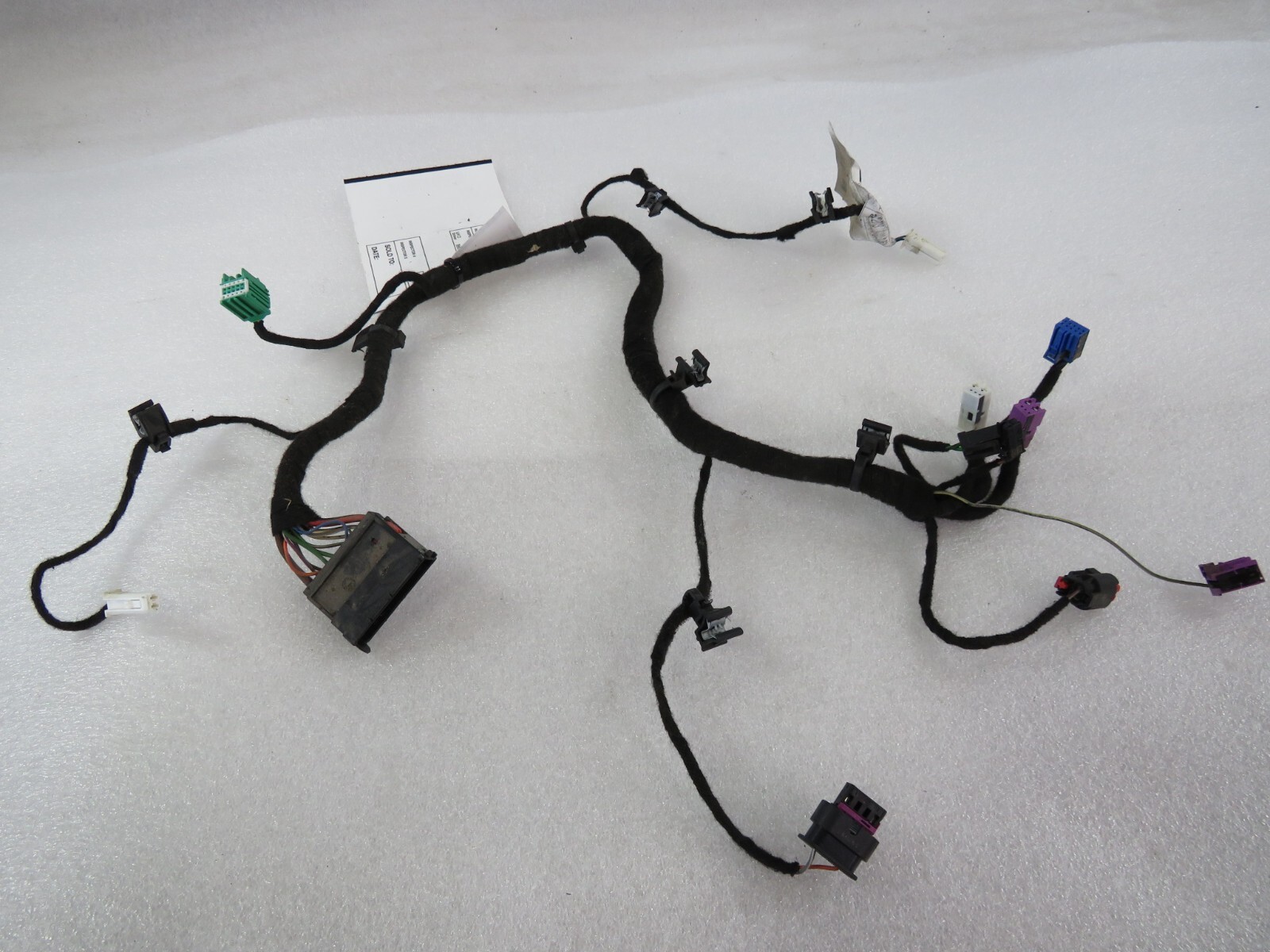 Maserati Ghibli, RH, Right, Rear Door Panel Wire Harness, Used, P/N 6700086160