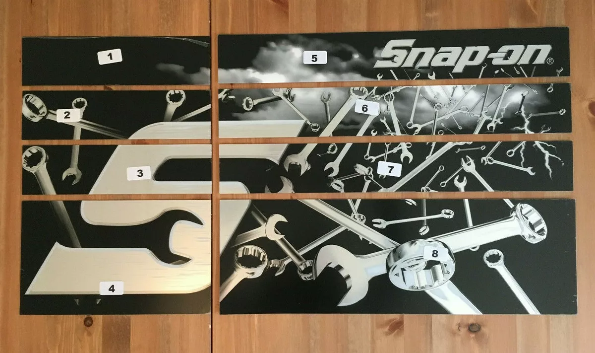 Snap on tool box stickers outlet