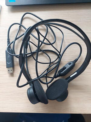 Logitech PC 960 Schwarz Kopfbügel Headset für PC