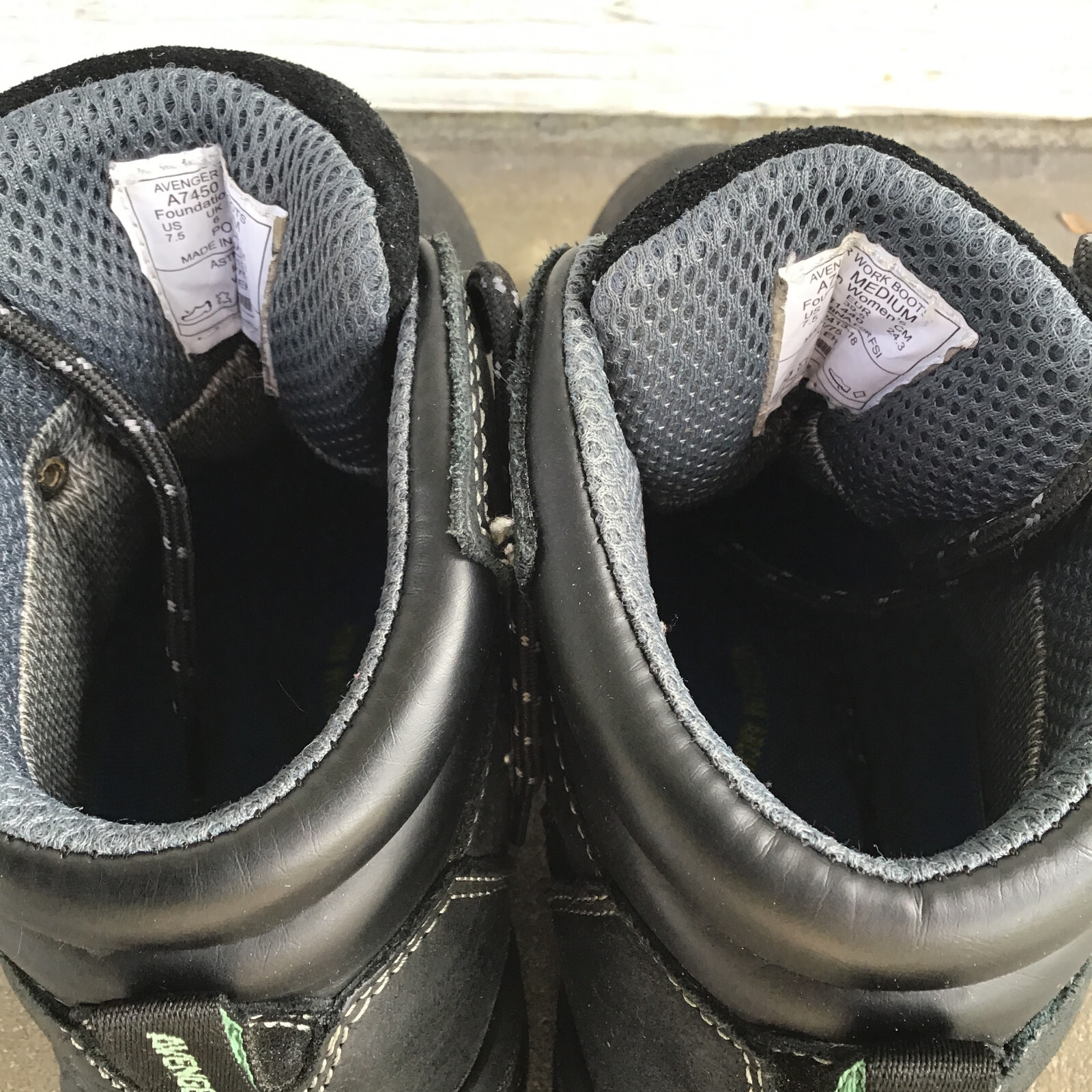 AVENGER BLACK ANKLE Composite Toe WATERPROOF WORK… - image 10