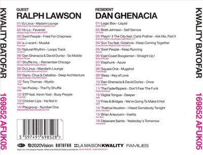 RALPH LAWSON - KWALITY BATOFAR NEW CD