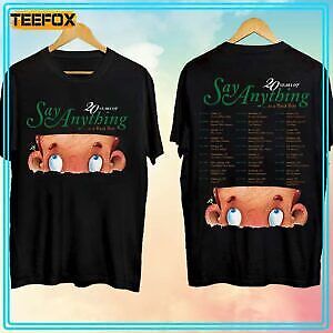 Say Anything Is a Real Boy 20th Tour 2024 Concert T-Shirt - Picture 1 of 7