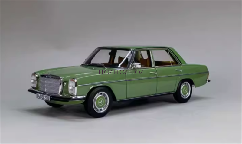for NOREV for Mercedes for Benz 200 1973 Green 1:18 Car Pre