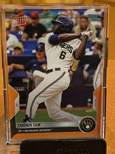 Lorenzo Cain 2022 Topps Now Road To Opening Day #OD-344 - BREWERS 2/5 ORANGE