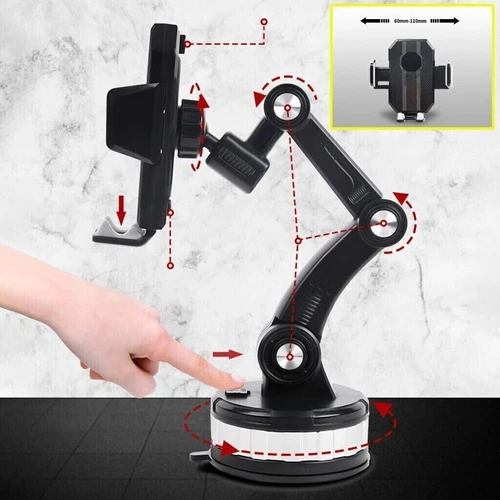 Universal Auto LKW Halterung Handy Halter Ständer Armaturenbrett/Windschutzscheibe für Handy - Bild 10 von 13