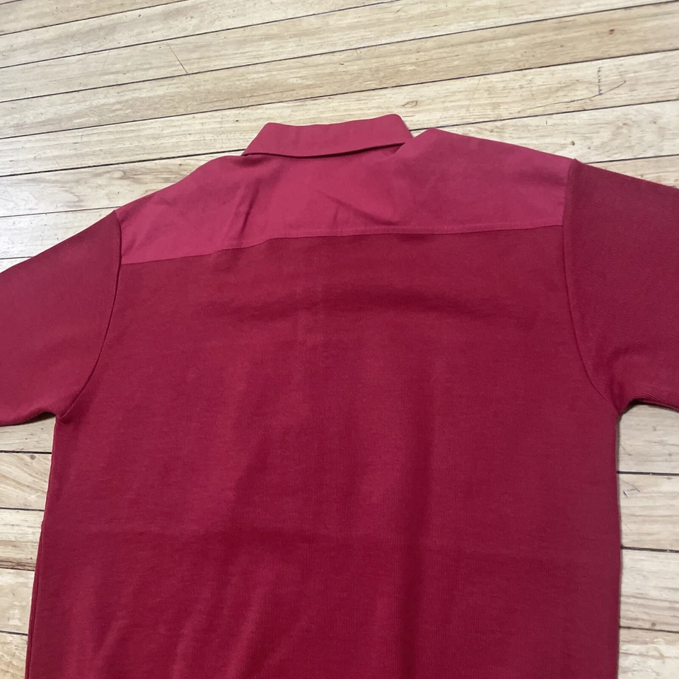 Camisa Polo Norm Thompson De Colección Hombres M Contraste Tejido Retro Preppy Años 80 Marinero 44 Foto 3 de 4