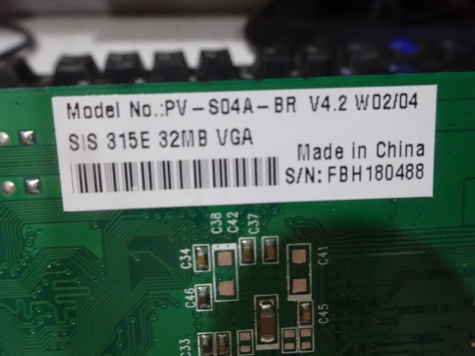 Pine Pv-S04A-BR V4.2 SIS 315E 32 MB VGA - Image 3 of 4