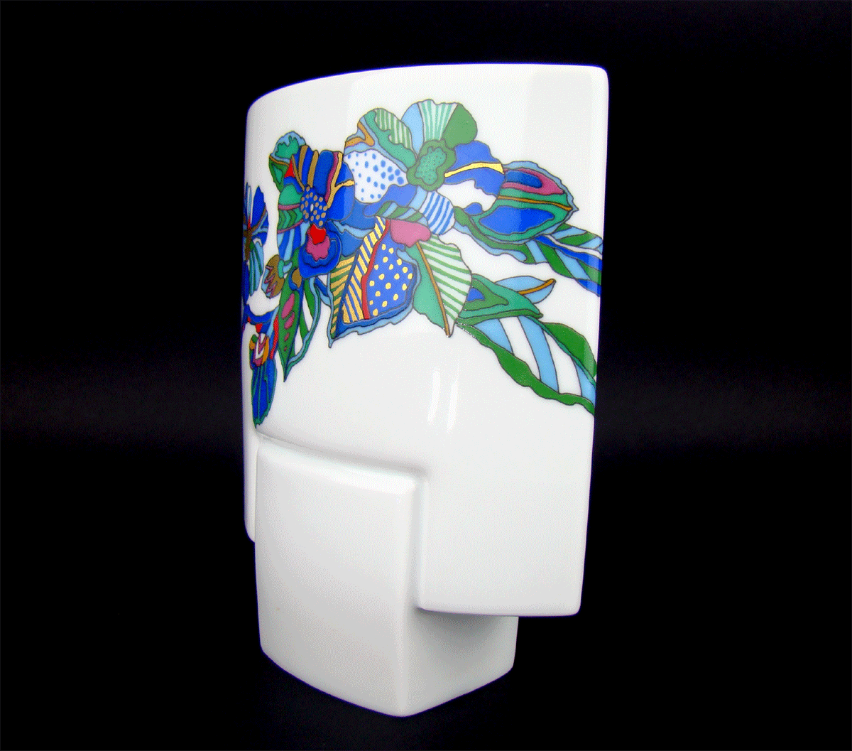 beautiful Rosenthal Porzellan Vase,Design Brigitte Doege, Art Porcelain