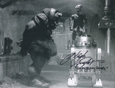 HUGH SPIGHT signed Autogramm 20x25cm STAR WARS in Person autograph COA