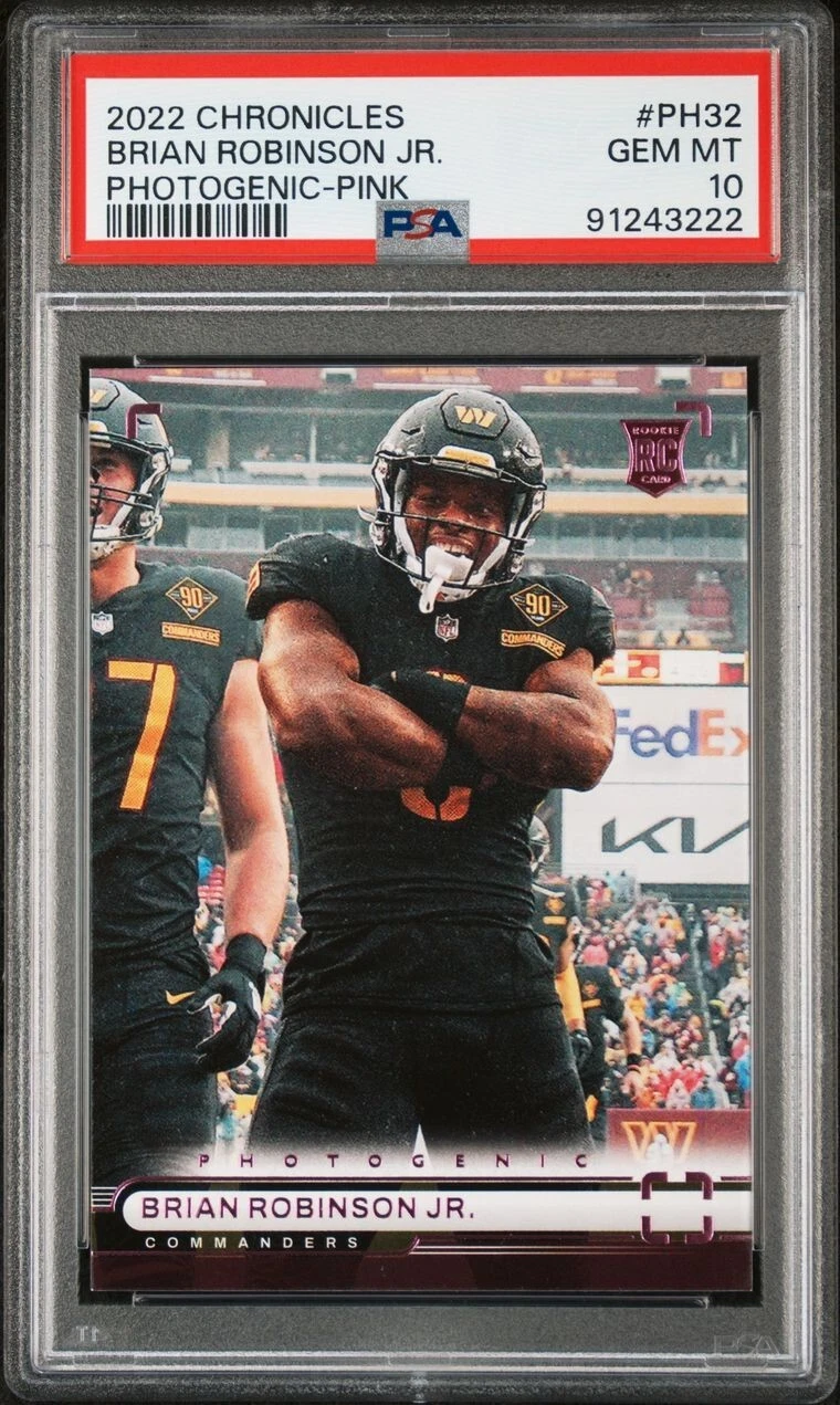 Brian Robinson Jr. Panini Chronicles Photogenic #PH32 Pink