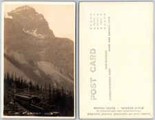 RPPC Mt Stephen Canada Railway Photo Postcard