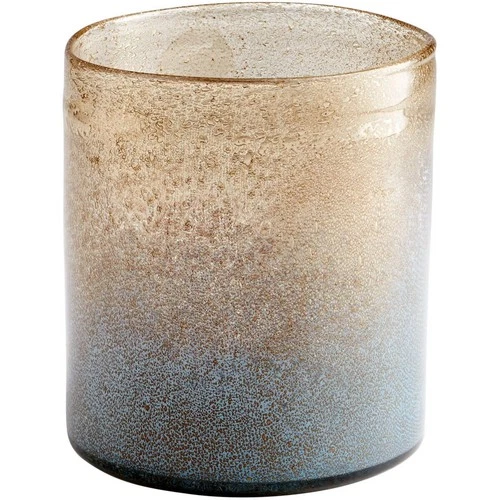 Cyan lighting - Triton - small Vase - 6.5 Inches Wide by 8 Inches High - Picture 1 of 3