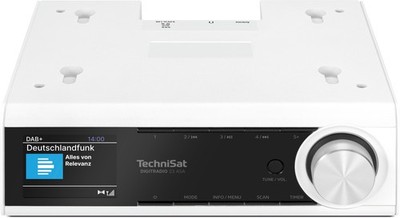 TechniSat DIGITRADIO 23 ASA - 2 Watt DAB+/UKW Unterbauradio mit ASA-Funktion