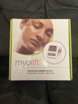 MyoLift Mini Microcurrent Device with 7E Wellness Conductive Gloves Read Below