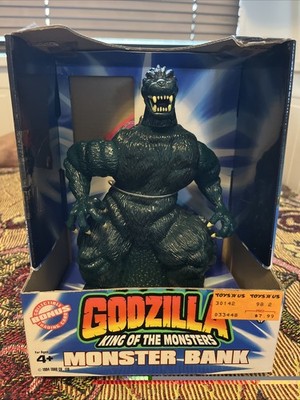 1994 Trendmasters Godzilla King of the Monsters Monster Bank In Original Box 