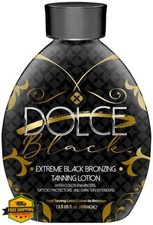 Dolce Black Bronzer Tanning Lotion Tattoo Fade Protection 8oz
