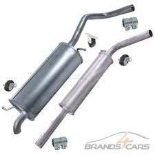 IMASAF MITTELSCHALLDÄMPFER ENDSCHALLDÄMPFER FÜR VW POLO 9N 1.4 16V +FSI