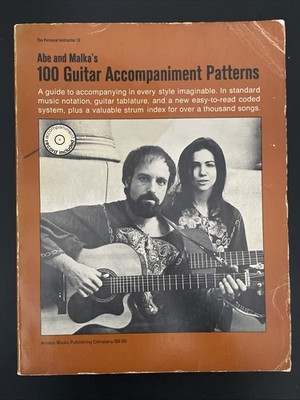 Abe and Malkas 100 Guitar Accompaniment Patterns Record Included
