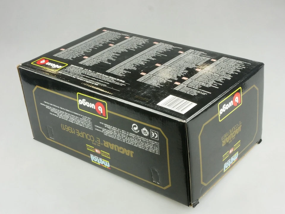 Bburago 1/18 Jaguar E type Coupe 1961 green - diecast 3018 Box 134835 - Bild 3 von 3