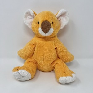 Vintage 2003 Ty Pluffies Pookie Orange Koala Bear Plush Stuffed Animal 8”