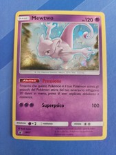 Carta Pokemon PROMO MEWTWO SM77 Holo italiana Black Star