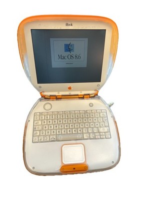 Boxed Apple iBook G3 Clamshell Laptop Farbe Orange/ Special edition