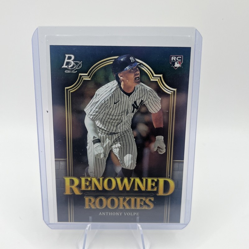 2023 Bowman Platinum Anthony Volpe #RR-20 Renowned Rookies RC Yankees