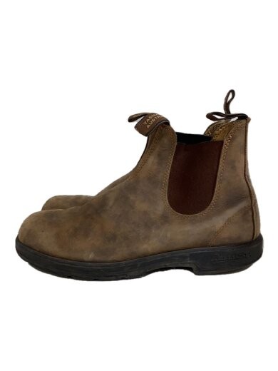 Blundstone Size 7 Brown Leather Boots H2M06 Chelsea Style