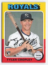 2024 Tyler Cropley Rookie Card Topps Heritage High Number Mini #630 Royals