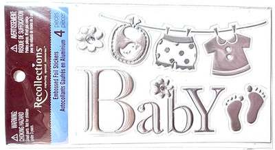 Baby Stickers Scrapbooking Journal Card Recollections