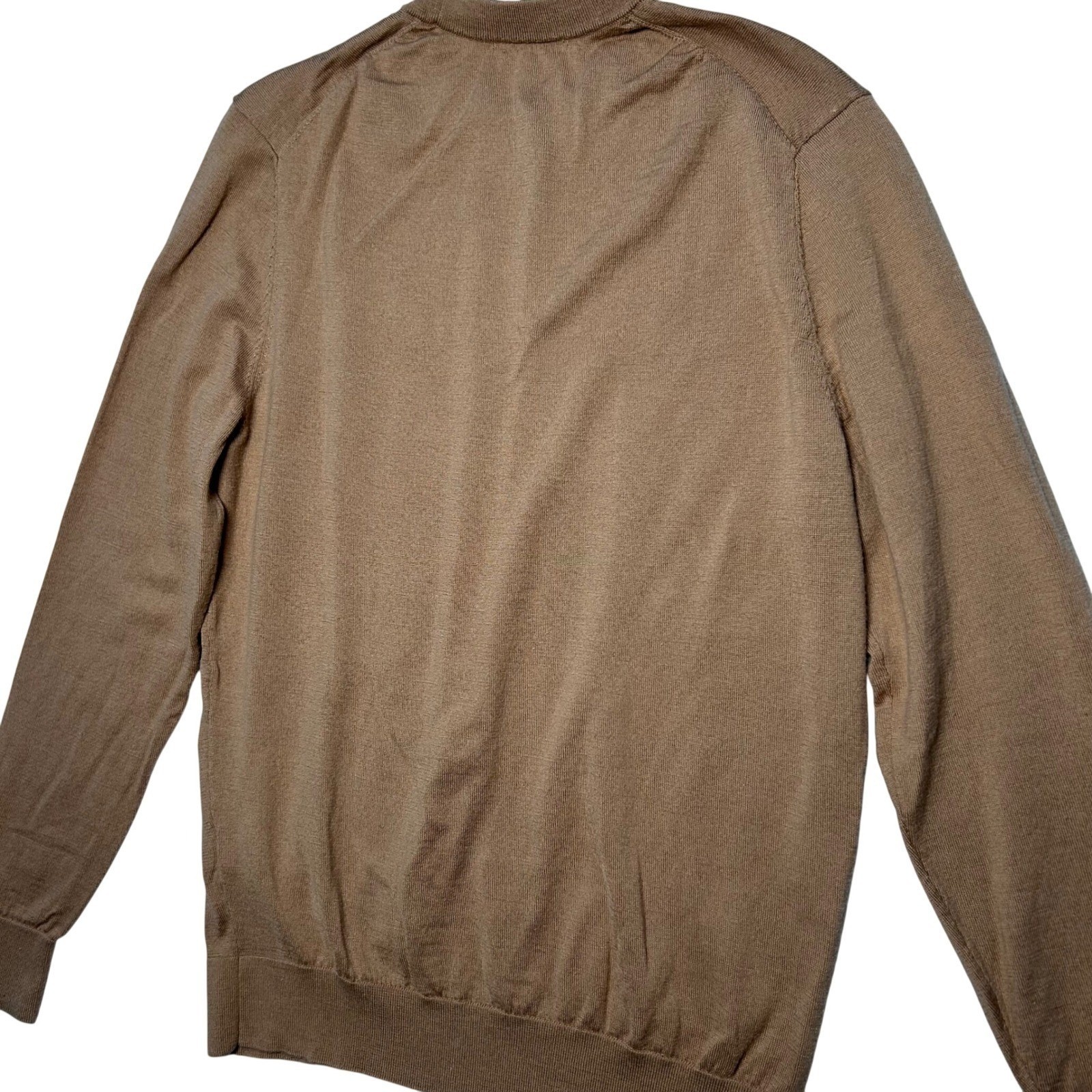 Zara Elevated Basic Neutral Crew Neck Pullover Sw… - image 3