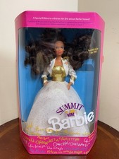 1990 Mattel #7029 Barbie doll First Annual Barbie Summit NRFB