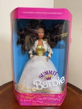 1990 Mattel #7029 Barbie doll First Annual Barbie Summit NRFB