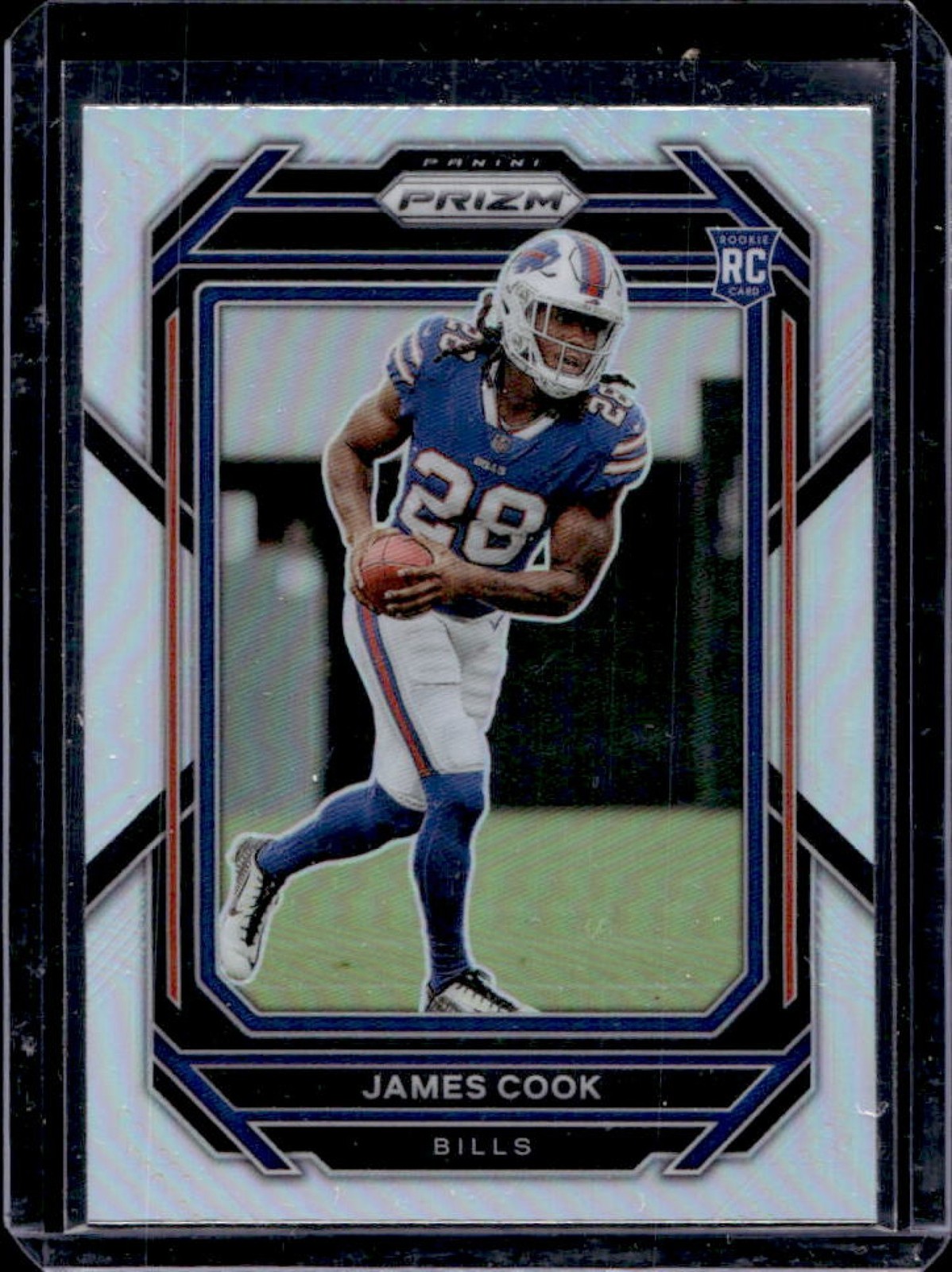 2022 Prizm James Cook RC Silver Rookie #319 Bills