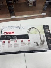 Delta Ashton Pull-Down Kitchen Faucet Stainless Steel