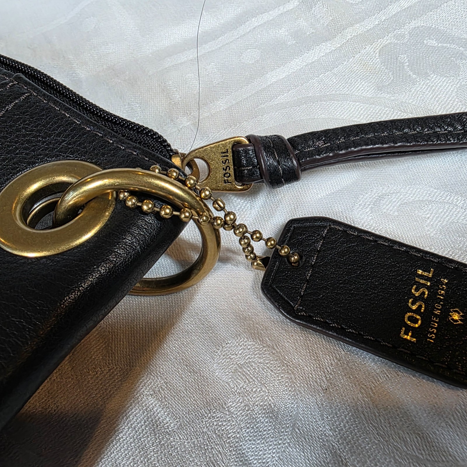 Fossil Patchwork Leather Hobo Bag Single Strap Pu… - image 5