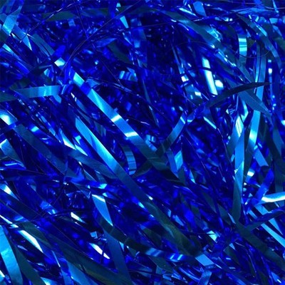 1/2 LB Blue Grass Basket Filler, Gift Wrap Shred, Shiny Raffia Box Stuffing