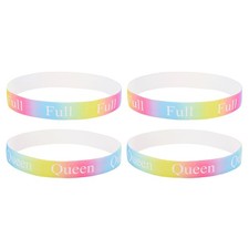 4 Pcs Bed Sheet Organizer Bands 325x38mm Storage Bands, Multicolor (FULL,QUEEN)