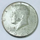 1968-D Kennedy Half Dollar 40% Silver, Circulated Coin #7185