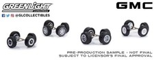 GMC Lkws Auto Körper Shop Rad und Reifen Set 1:64 Maßstab Greenlight 16110A
