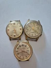 vintage watches spares repair, landeron 248, doxa, timex