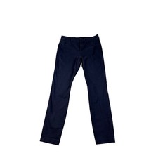 Old Navy Pixie Pants Womens 2 Navy Blue Mid Rise Slim Stretch Chino Trousers