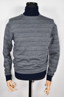 Corneliani 100% Wool Turtleneck Jumper Sweater Men's Size L