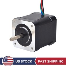 0.9deg Nema 17 Stepper Motor 46Ncm(65.1oz.in)  2A 12V 42x48mm 4-wire 3D Printer