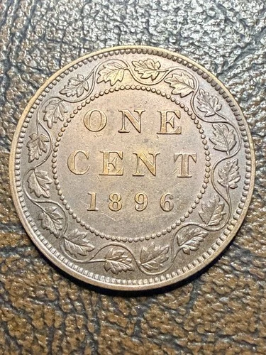 Photo of a 1896 Canada Large Cent from an eBay listing that sold on Jul 20, 2026