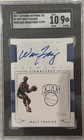 2017 Panini National Treasures - Peerless Sig. Walt Frazier #PS-WFZ /99. Knicks.