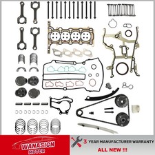 Engine Rebuild Kit W Piston Bearing Timing Gasket For 11-19 Buick Chevy 1.4l