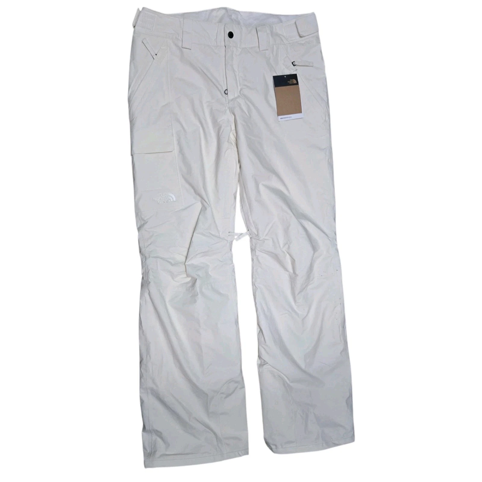 NWT North Face W Freedom Insulated Ski/Snowboard Pant - White - L