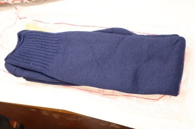 DAMART THERMOLACTYL SOCKS NAVY BLUE TUBE SOCKS BOOT NEW  WINTER FOOT WEAR Large